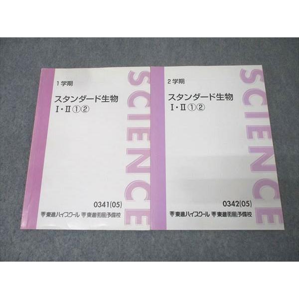 東進 スタンダード生物I・II12 テキスト通年セット 2005 計2冊 飯田高明 019S0C