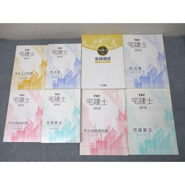 TAC 宅地建物取引士講座 宅建士 基本テキスト/トレーニング 法令上の