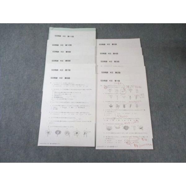 2021年度 SAPIX サンデーサピックス 理科・社会 SAPIX サピックス 慶應コース SS特訓 理科 通年セット 【全11回分フル