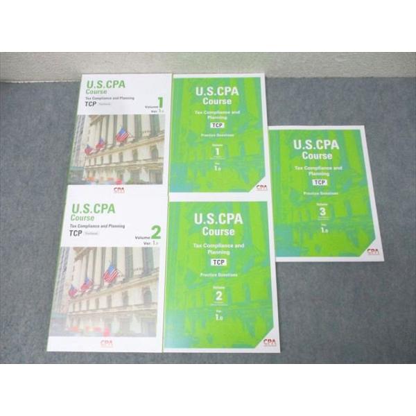 US CPA 教材 CPA会計学院 U.S.CPA 米国公認会計士 TCP テキストブック Volume1/2