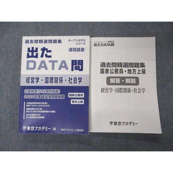 東京アカデミー 国家公務員 過去問精選問題集 出たDATA問 経営学 国際
