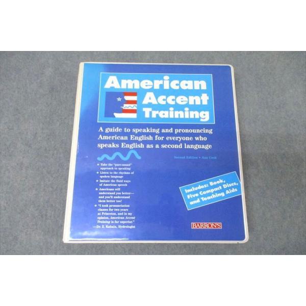 WK26-003 BARRON'S American Accent Training CD5枚付 アン・クック