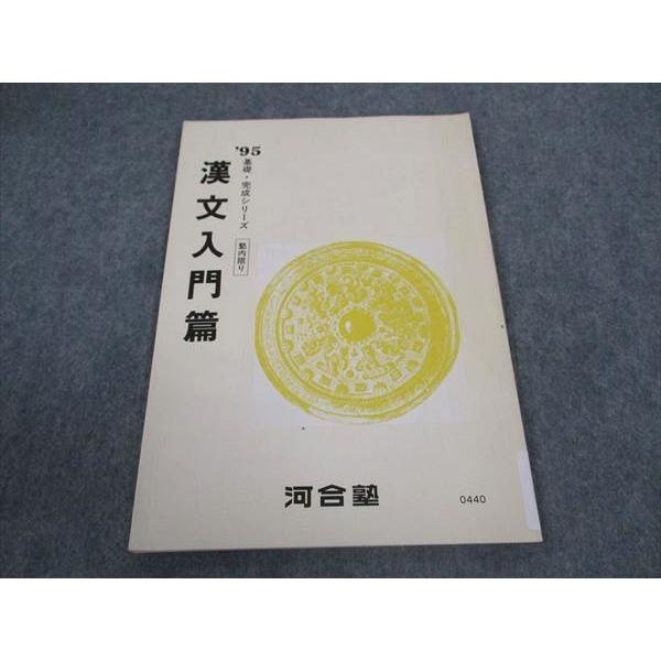 河合塾 漢文入門篇 テキスト 1995 基礎・完成シリーズ ☆ 004s6C