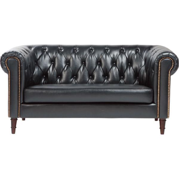 ソファ ソファー 2人掛けソファ 肘掛け 完成品 アンティーク 幅153cm