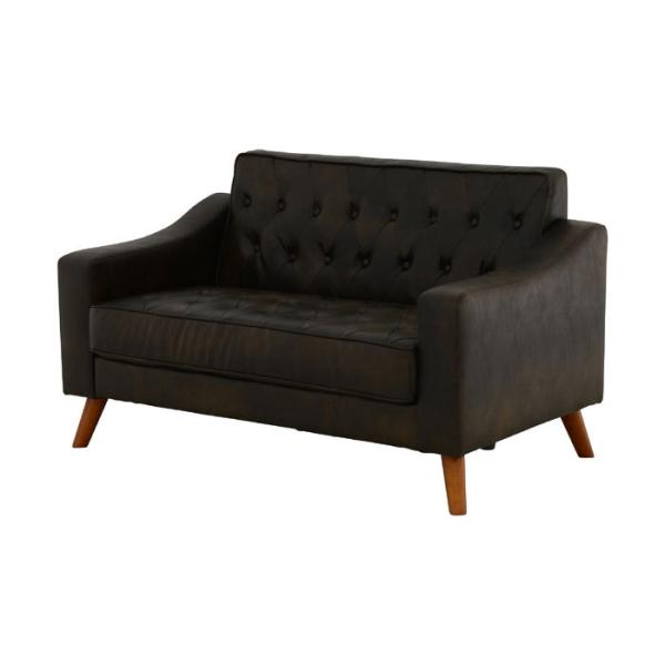 2人掛けソファ 幅124cm 合皮 アシュビー ブラウン 合成皮革 ソファ ソファー sofa 2人掛けソファー 二人掛けソファ 肘掛け 脚付き ロータイプ 一人暮らし 2人掛けソファ 幅124cm 合皮 アシュビー ブラウン 合成皮革 ソファ ソファー sofa 2人掛けソファー 二人掛けソファ 肘掛け 脚付き ロータイプ 一人暮らし