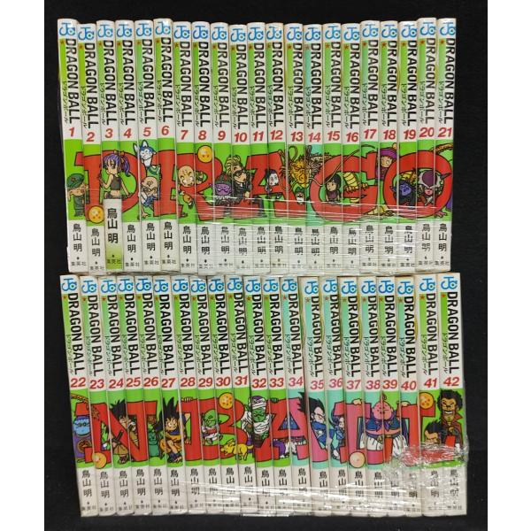 DRAGON BALL ドラゴンボール 新装版 全42巻 鳥山明 経年ヤケ等有り