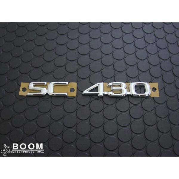 輸出仕様パーツ リア SC430 エンブレム トヨタ ソアラ 40系 : BOOM