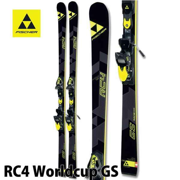 スキー板 フィッシャー 17 FISCHER RC4 WC GS JR CURV RC4 Z11 子供用 レーシング スキーセット 専用金具付  ビンディング付 大回転用