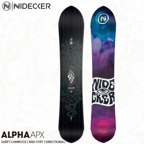 Nidecker Alpha APX 153 スノーボード 21-22 Nidecker Alpha APX 153 スノーボード 21-22 Nidecker Alpha APX