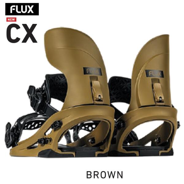 FLUX CX 25-26 Mサイズ BROWN FLUX BINDINGS（フラックスバインディング） 25-26 フラックス