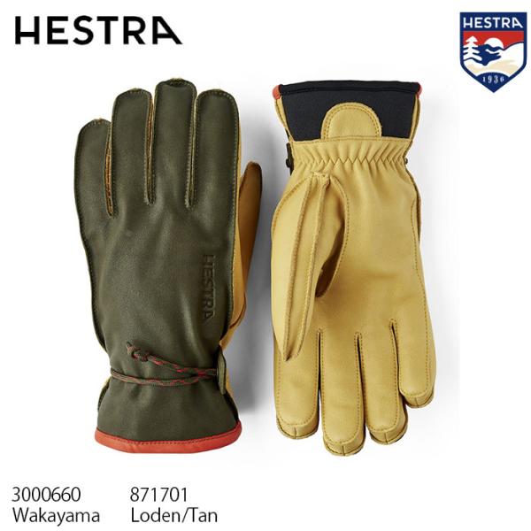予約 HESTRA ヘストラ グローブ 26-27 Wakayama 3000660-871701 スキー スノーボード Loden/Tan 手袋 日本正規品