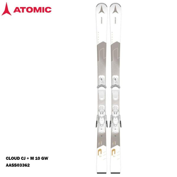美品 ALL ATOMIC ハイエンドモデル レディース スキーセット アトミック（ATOMIC）（レディース）スキー板 ビンディング付属 24