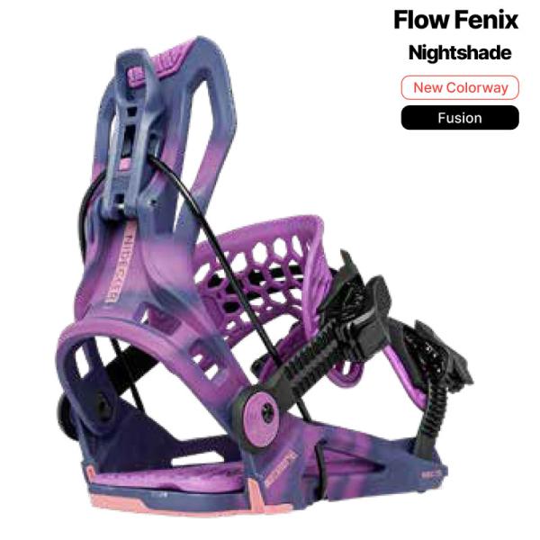 予約 26-27 スノーボード ビンディング ナイデッカー NIDECKER Flow FENIX Fusion Nightshade フロー フェニックス 2027 日本正規品