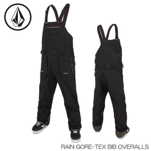 スノーボード volcom rain goretex bib VOLCOM 23-24 VOLCOM/ボルコム RAIN GORE-TEX BIB overall