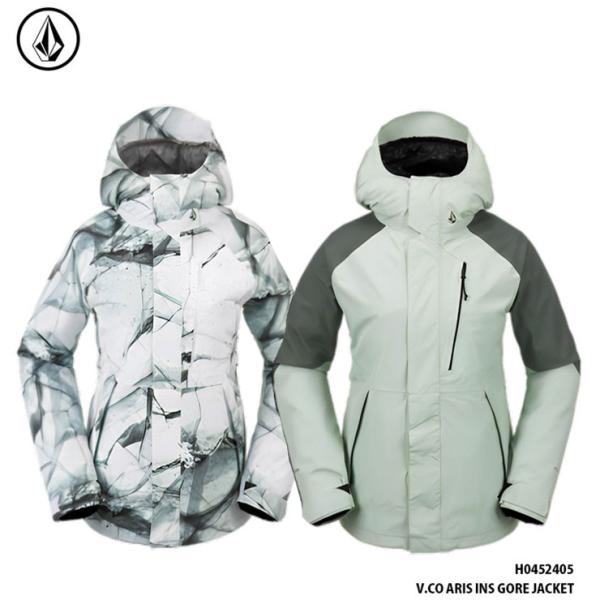 VOLCOM ボルコム H0452405 V.CO ARIS INS GORE JACKET BLK 23-24 ボードウェア レディース ジャケット ゴアテックス スノーボード VOLCOM（ボルコム） レディース ウェア ジャケット 23-24 VOLCOM V.CO