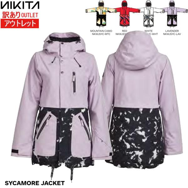 訳あり ニキータ ウェア ジャケット 19-20 NIKITA W SYCAMORE レディース スノボ 2020 日本正規品 アウトレット