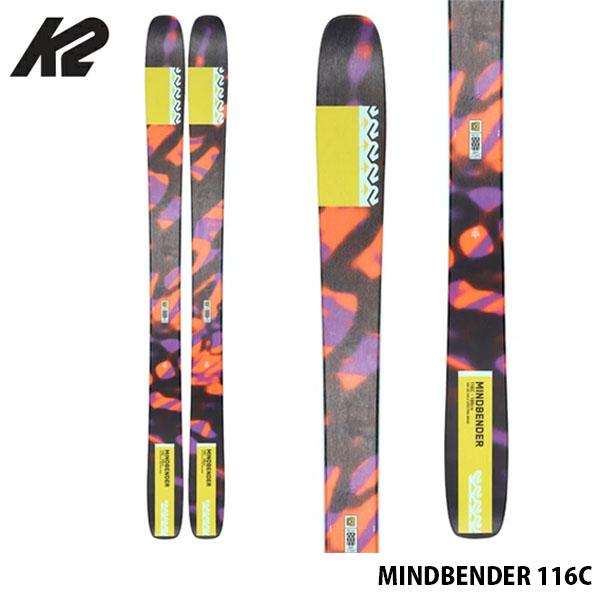 ケーツー スキー板 メンズ 板のみ 22-23 K2 MINDBENDER 116C マインド 