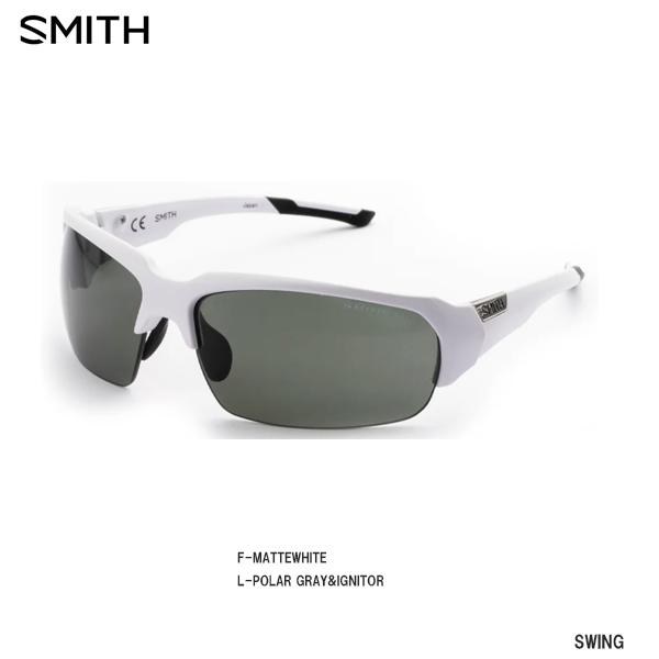 SMITH swing ホワイト SMITH（ヘルメット、サングラス） サングラス メンズ レディース