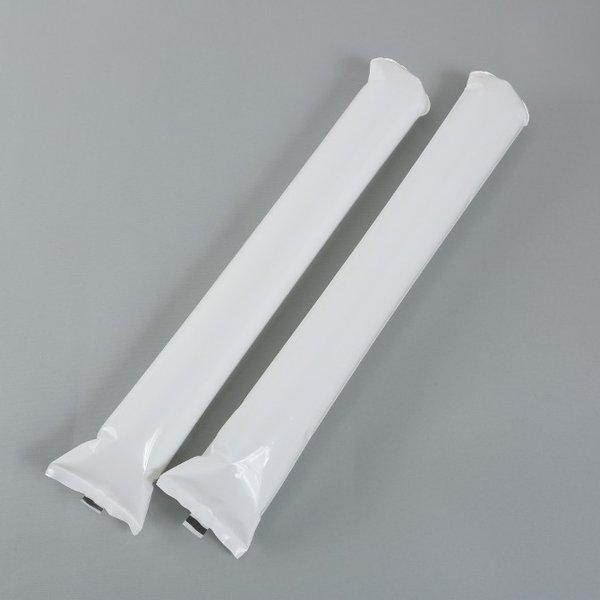 応援棒【カラー：白色】【応援グッズ】叩いてバシバシ音が出る棒