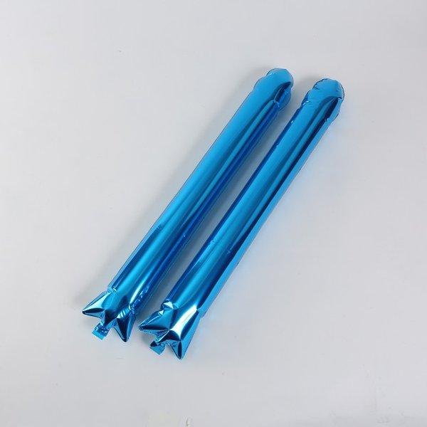 応援スティックDX【カラー：青色】【応援グッズ】【応援棒】叩いて