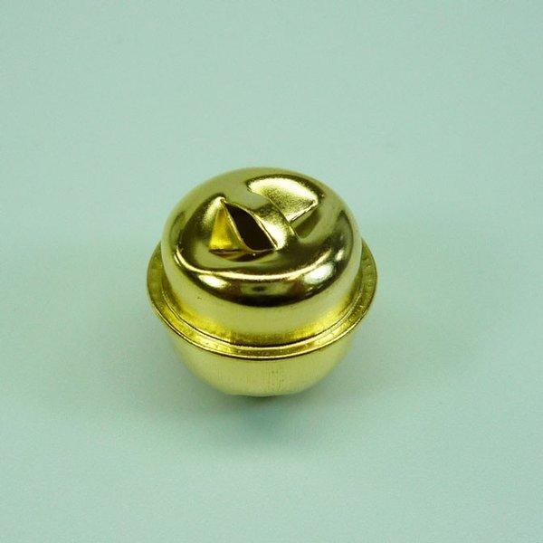 鈴 中【金色】【1個入り】直径約12mm 紐通し穴約1.5mm : BOON