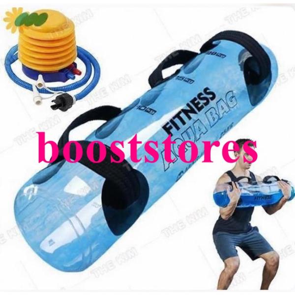 ウォーターバッグ 体幹トレーニング 器具 20kg/35kg 筋トレ器具 ウォーターダンベル 水 ウォーターバック コアトレーニング バーベル フットポンプ付き