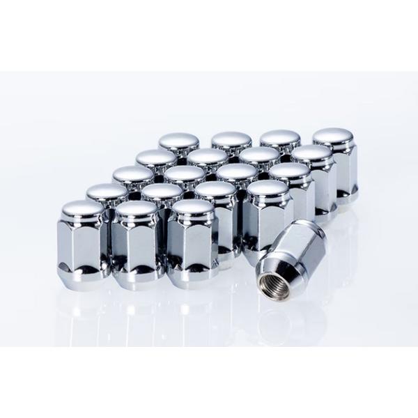 Motor Farm (モーターファーム) ホイールナット 20個セット 19HEX M12×P1.25 全長35mm クローム