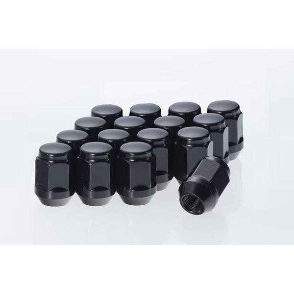 Motor Farm (モーターファーム) ホイールナット 16個セット 21HEX M12×P1.5 全長35mm ブラック
