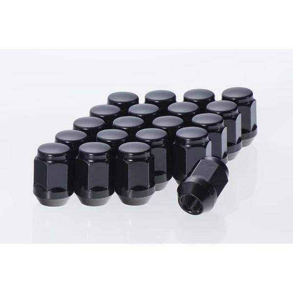 Motor Farm (モーターファーム) ホイールナット 20個セット 21HEX M12×P1.5 全長35mm ブラック