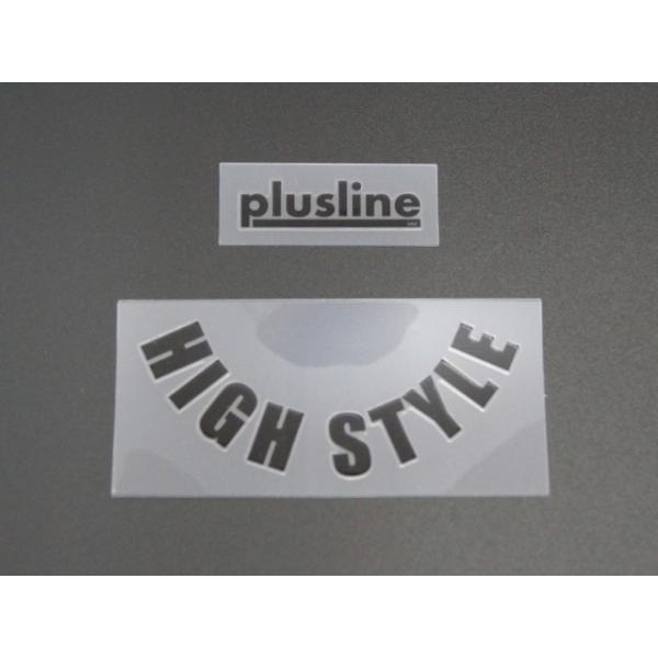 plusline プラスライン 牽引フック用ステッカー ブラック (KH-STICER-B)