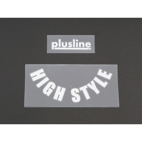 plusline プラスライン 牽引フック用ステッカー ホワイト (KH-STICER-W)