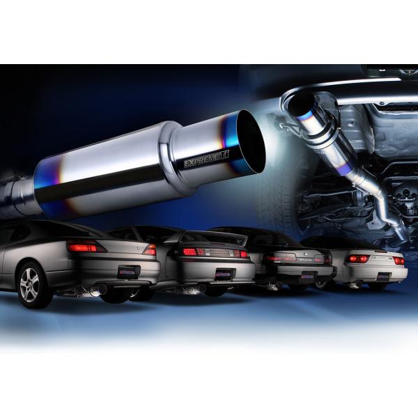 シルビアマフラー GP SPORTS EXAS Racing Exhaust S14 S15 サブ付き！ マフラー シルビア