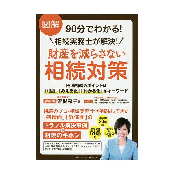 著:曽根恵子　監修:上野晃　監修:協力太田垣章子出版社:クロスメディア・パブリッシング発売日:2020年11月キーワード:図解９０分でわかる！相続実務士が解決！財産を減らさない相続対策曽根恵子上野晃協力太田垣章子 ずかいきゆうじつぷんでわか...