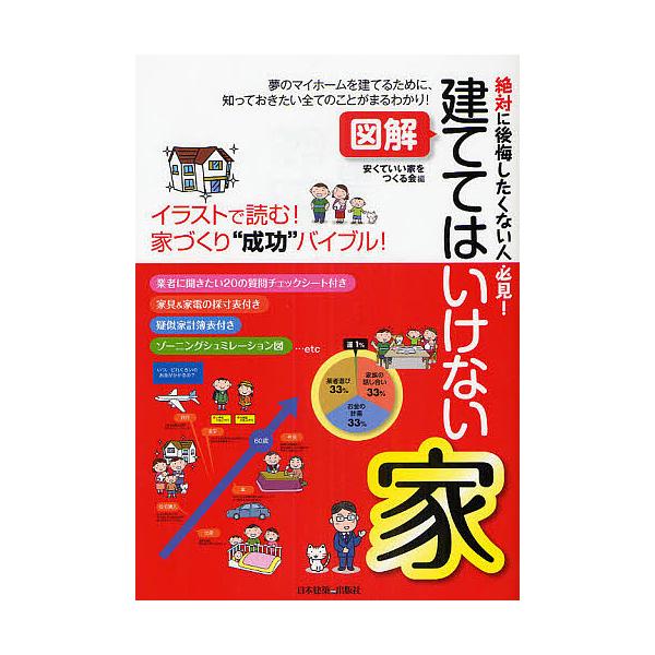 日曜はクーポン有 図解建ててはいけない家 絶対に後悔したくない人必見 安くていい家をつくる会 Bookfan Paypayモール店 通販 Paypayモール