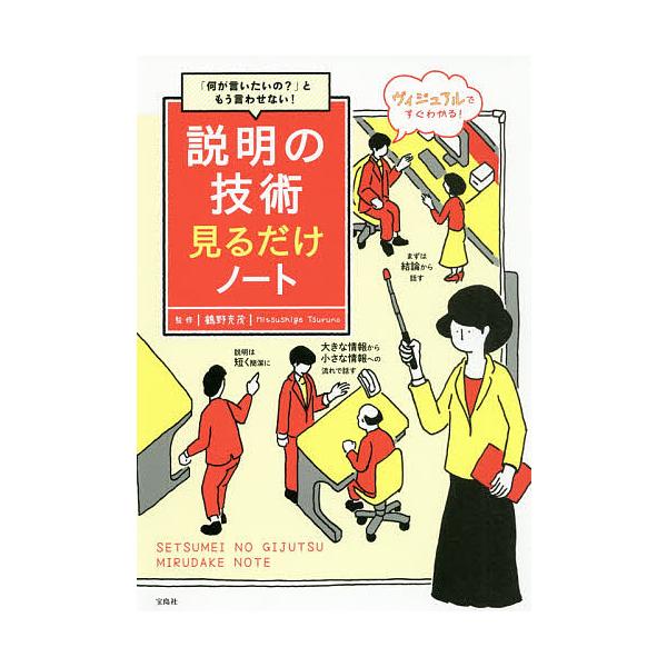 説明の技術見るだけノート 「何が言いたいの?」ともう言わせない!/鶴野充茂