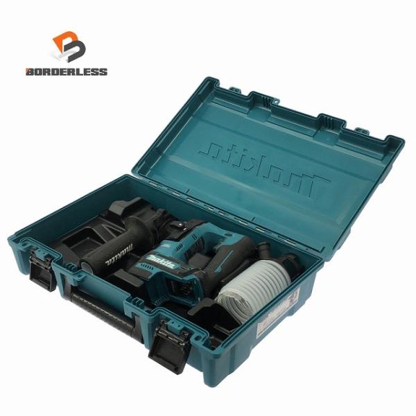 ☆美品☆makita マキタ 10.8V 充電式ハンマドリル HR166D 本体+ケース付き 電動工具 穴あけ 破砕 ハンマードリル129331