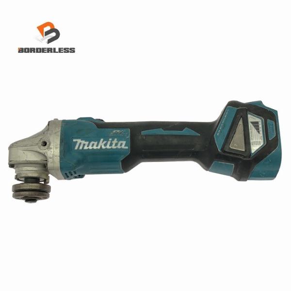 ☆中古品☆makita マキタ 18V 125mm 充電式ディスクグラインダー GA512D 本体のみ 研磨 サンダー コードレス126525