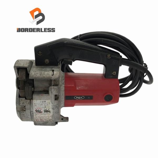 　全ねじカッター　レッキス工業　RA10（日立CL10と同じ）　.6 ☆中古品☆REX レッキス 100V 全ねじカッター RA10 能力W3/8 コード式