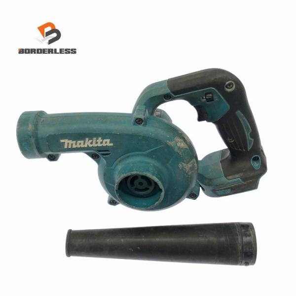 ☆中古品☆makita マキタ 18V 充電式ブロワー UB185D 本体+ノズル付 コードレス バッテリー式 ブロアー 送風機135294