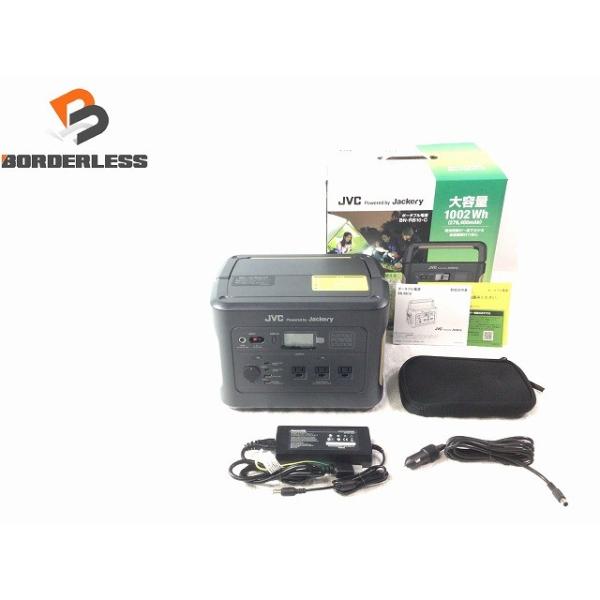 ☆未使用品☆JVCケンウッド ポータブル電源 BN-RB10-C 超大容量 278400mAh/1002Wh アウトドア キャンプ 防災 Jackery/ジャクリ130033