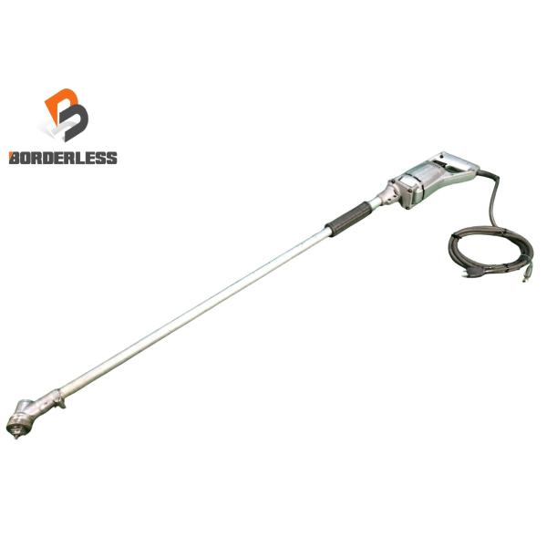 ☆中古品☆HITACIH 日立工機 100V 電気ドリル LUH-DH4 長柄付 オートケレンダー 塗装用 屋根ケレン 研磨機 ディスクサンダー130151