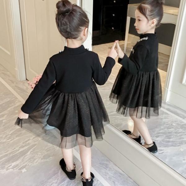 フォーマルワンピース 子供服 フォーマル キッズ 女の子 ベビー チュール ラメ入り 裏起毛 スタンドカラー 上品 通園 入園式 卒園式 入学式 卒業式 結婚式 Buyee Buyee Japanese Proxy Service Buy From Japan Bot Online