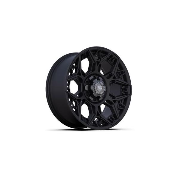 ジープラングラー　ルビコン用4PLAYS60ホイール22x95x127（5x5）5x5.5（5x139.7）サテンブラック0MM-カート割引中！