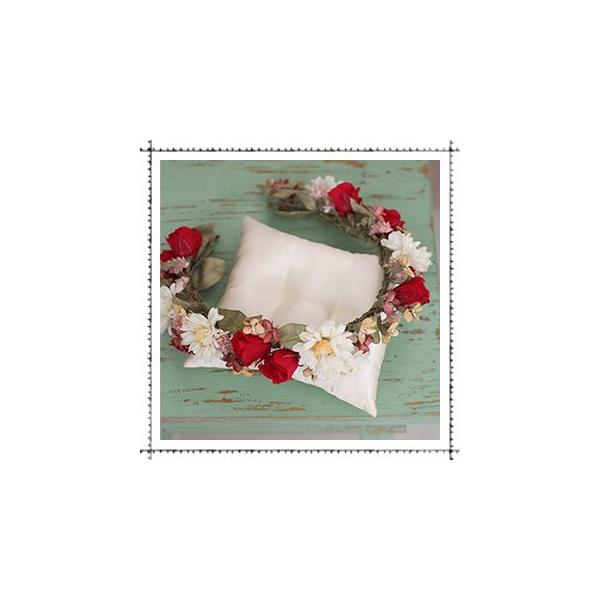 ウエディング 花冠 花かんむり ヘッドドレス マーガレット 赤 白 Buyee Buyee Japanese Proxy Service Buy From Japan Bot Online