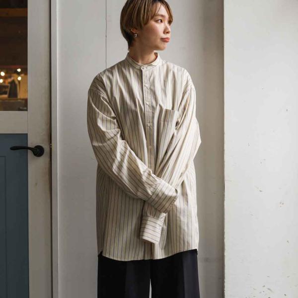 TODAYFUL トゥデイフル ストライプオーバーシャツ Stripe Over
