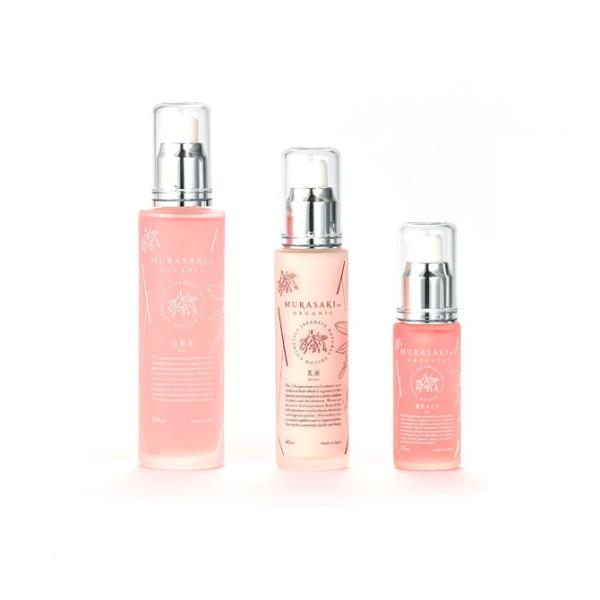 MURASAKI no ORGANIC ムラサキノ オーガニック スターターセット（化粧水・乳液・美容液） 3点セット「滋賀県ご当地モール」