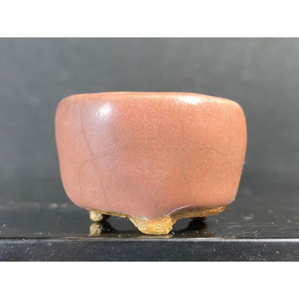 大きさ(外外) 口径35ｍｍ h25mm位落款 祥石小品盆栽鉢