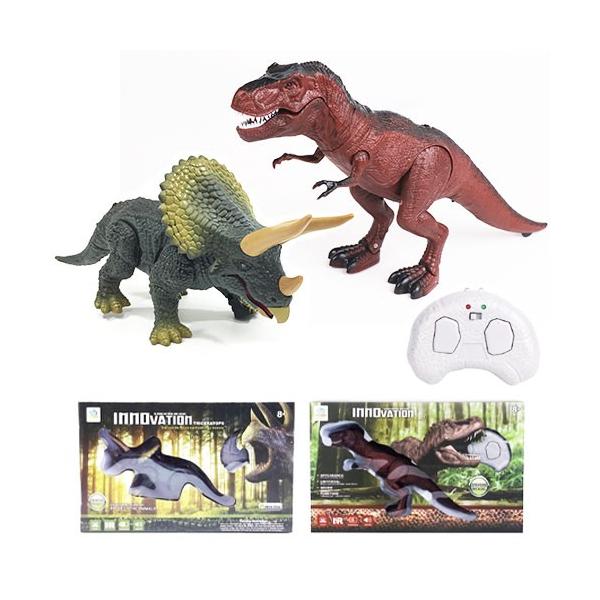 赤外線RC ジュラザウラーミニ 9020 YY PL4 トップエース ラジコン おもちゃ 恐竜 トリケラトプス ティラノサウルス