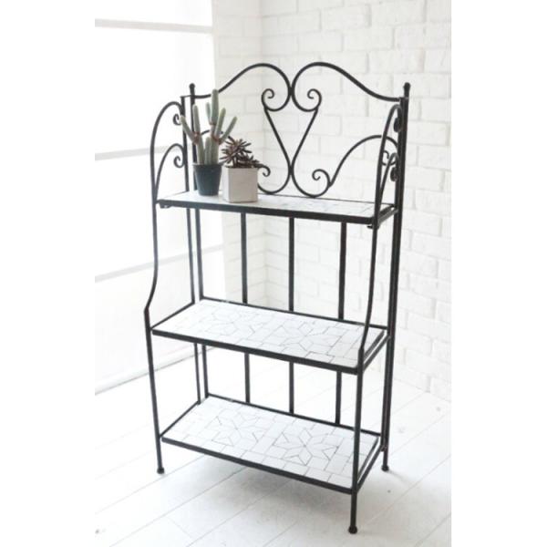 超歓迎 アンティーク調 パラゴシック スリーティアシェルフ コベントガーデン ディス 収納 シェルフ 棚 ラック オープンラック Garden Covent オープンラック