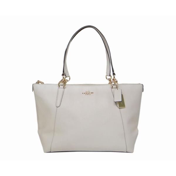 ホワイトレザーショルダーバッグ coach bossfull_b-248